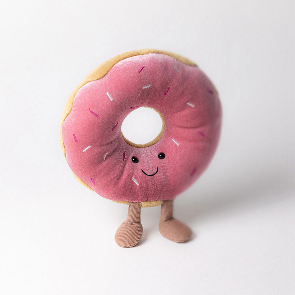 Nourriture Jellycat Peluche Amuseables Doughnut,18cm x 17cm x 6cm Rose | 32804-CPJQ