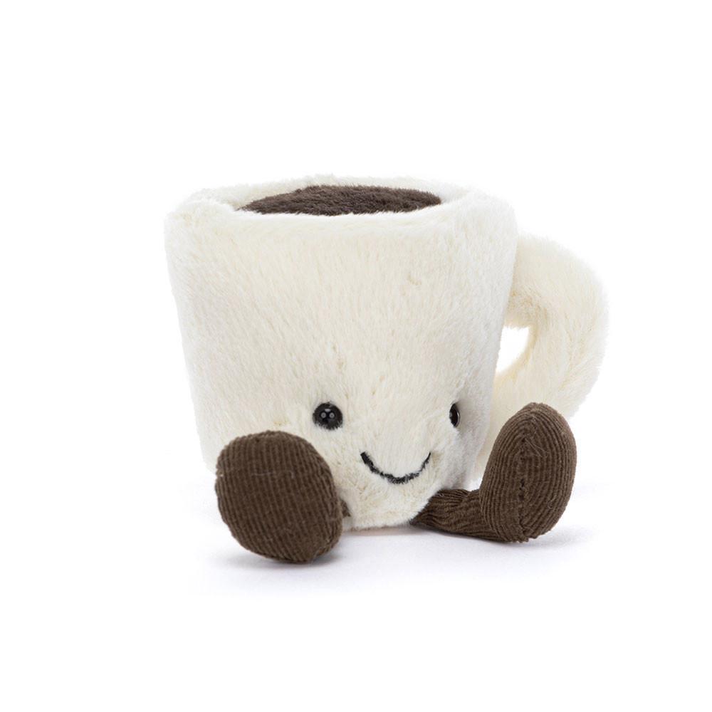Nourriture Jellycat Peluche Amuseables Espresso Cup,10cm x 5cm x 5cm Blanche | 30146-XKOE