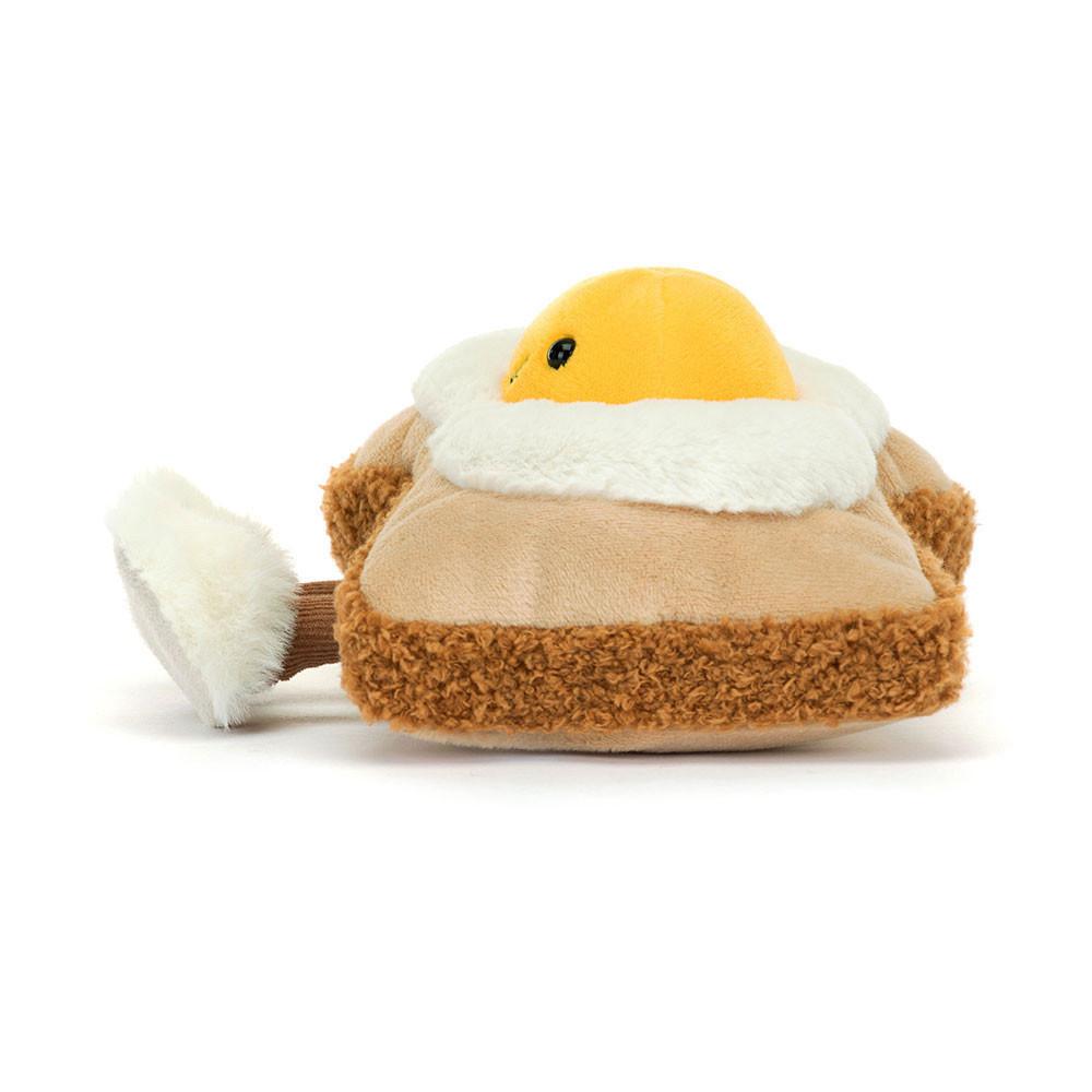 Nourriture Jellycat Peluche Amuseables Egglantine Egg On Toast,12cm x 16cm x 12cm Beige | 73946-BJYS