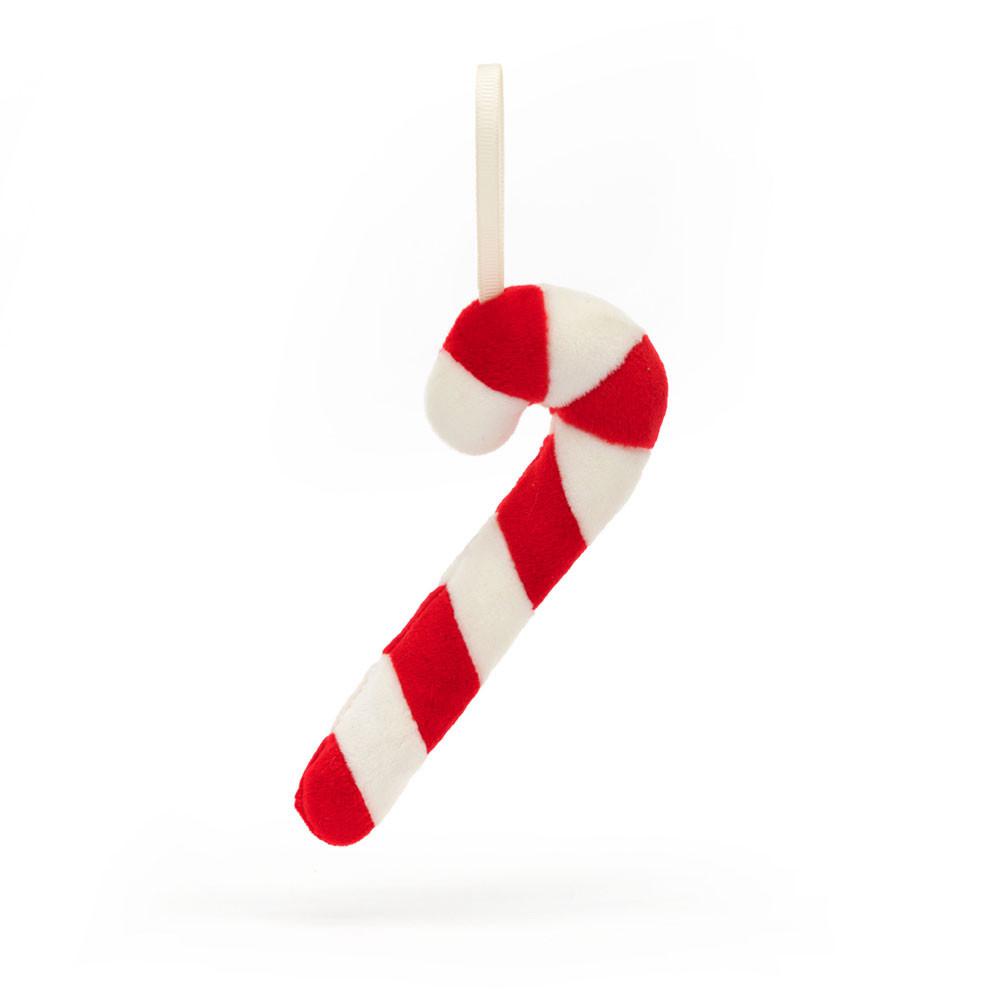 Nourriture Jellycat Peluche Amuseables Festive Folly Candy Cane,11cm x 13cm x 2cm Rouge | 28157-JZMS
