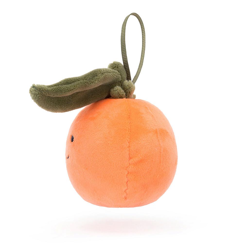 Nourriture Jellycat Peluche Amuseables Festive Folly Clementine,13cm x 8cm x 6cm Orange | 85067-XZLG
