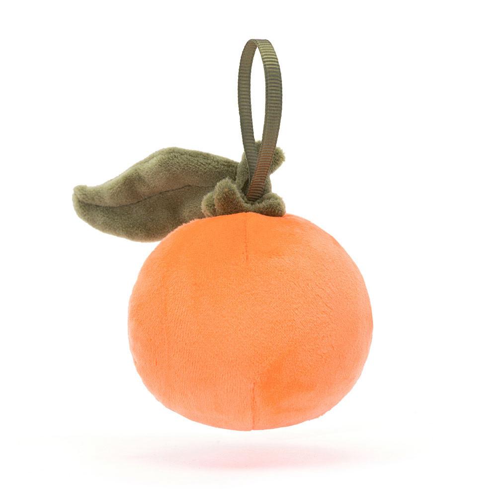 Nourriture Jellycat Peluche Amuseables Festive Folly Clementine,13cm x 8cm x 6cm Orange | 85067-XZLG