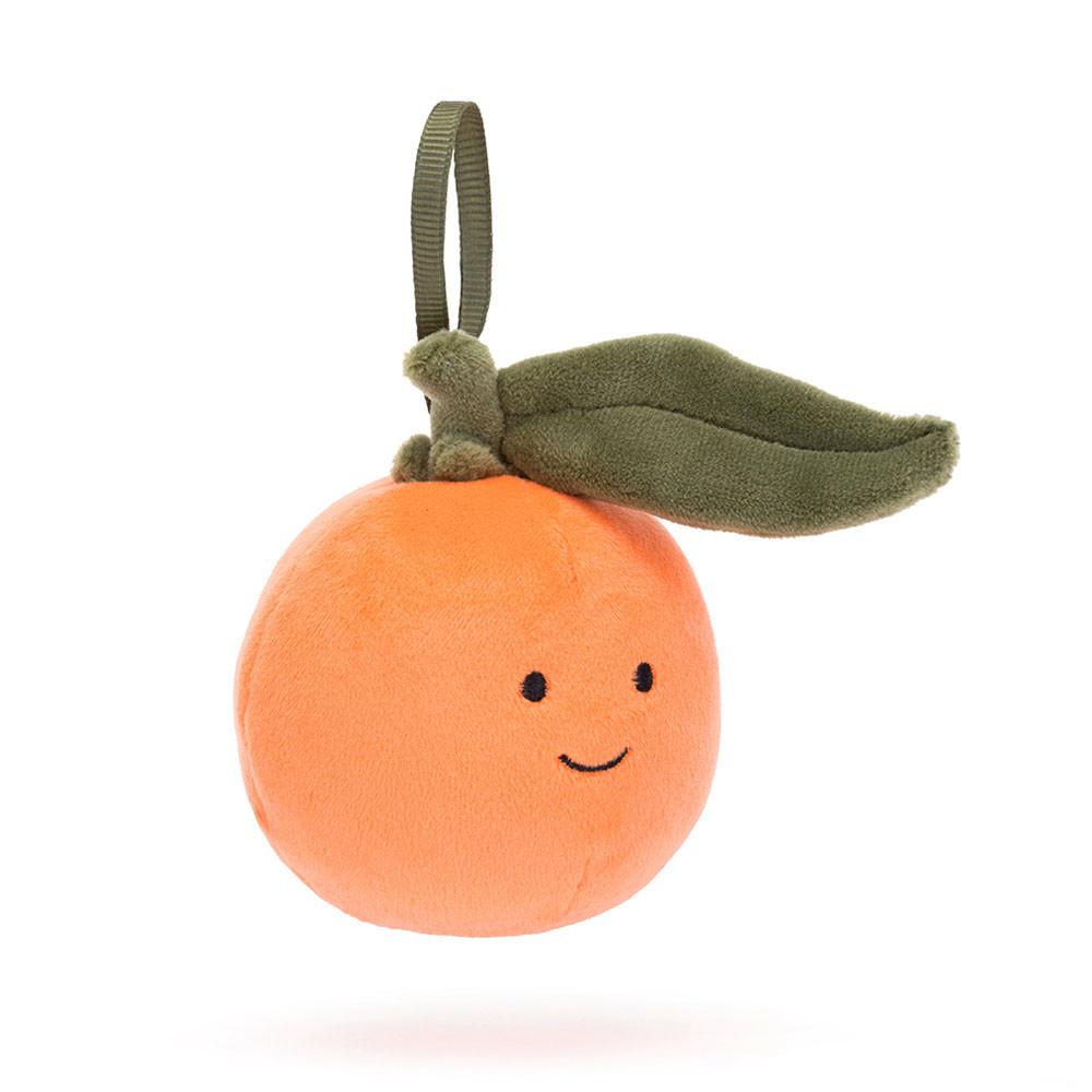 Nourriture Jellycat Peluche Amuseables Festive Folly Clementine,13cm x 8cm x 6cm Orange | 85067-XZLG