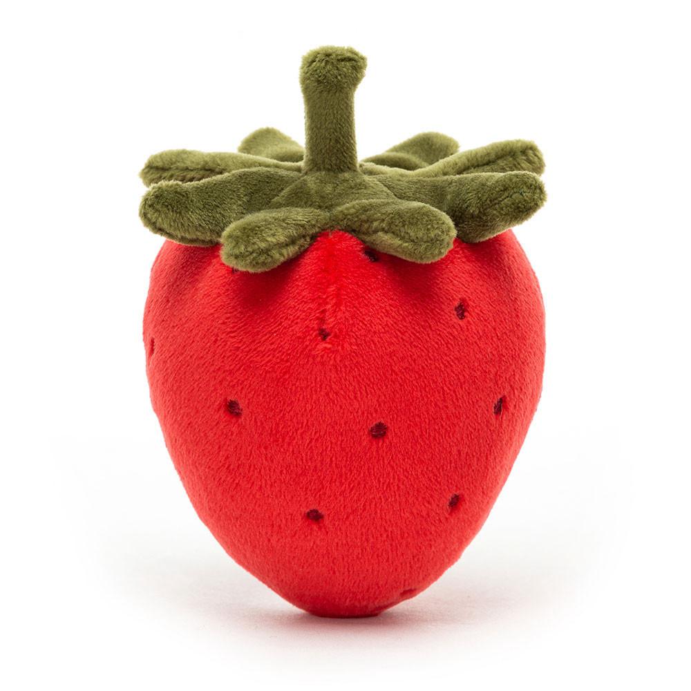 Nourriture Jellycat Peluche Amuseables Fabulous Fruit Strawberry,8cm x 7cm x 6cm Rouge | 81329-OAWH