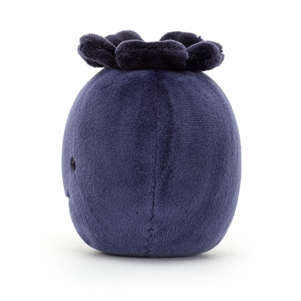 Nourriture Jellycat Peluche Amuseables Fabulous Fruit Blueberry,9cm x 9cm x 6cm Bleu | 70261-IAGT