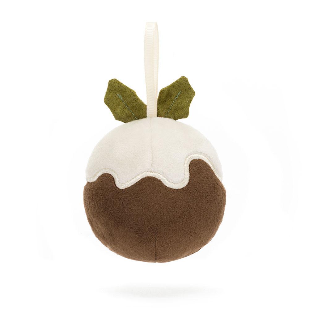 Nourriture Jellycat Peluche Amuseables Festive Folly Christmas Pudding,13cm x 7cm x 5cm Marron | 53961-YXKE