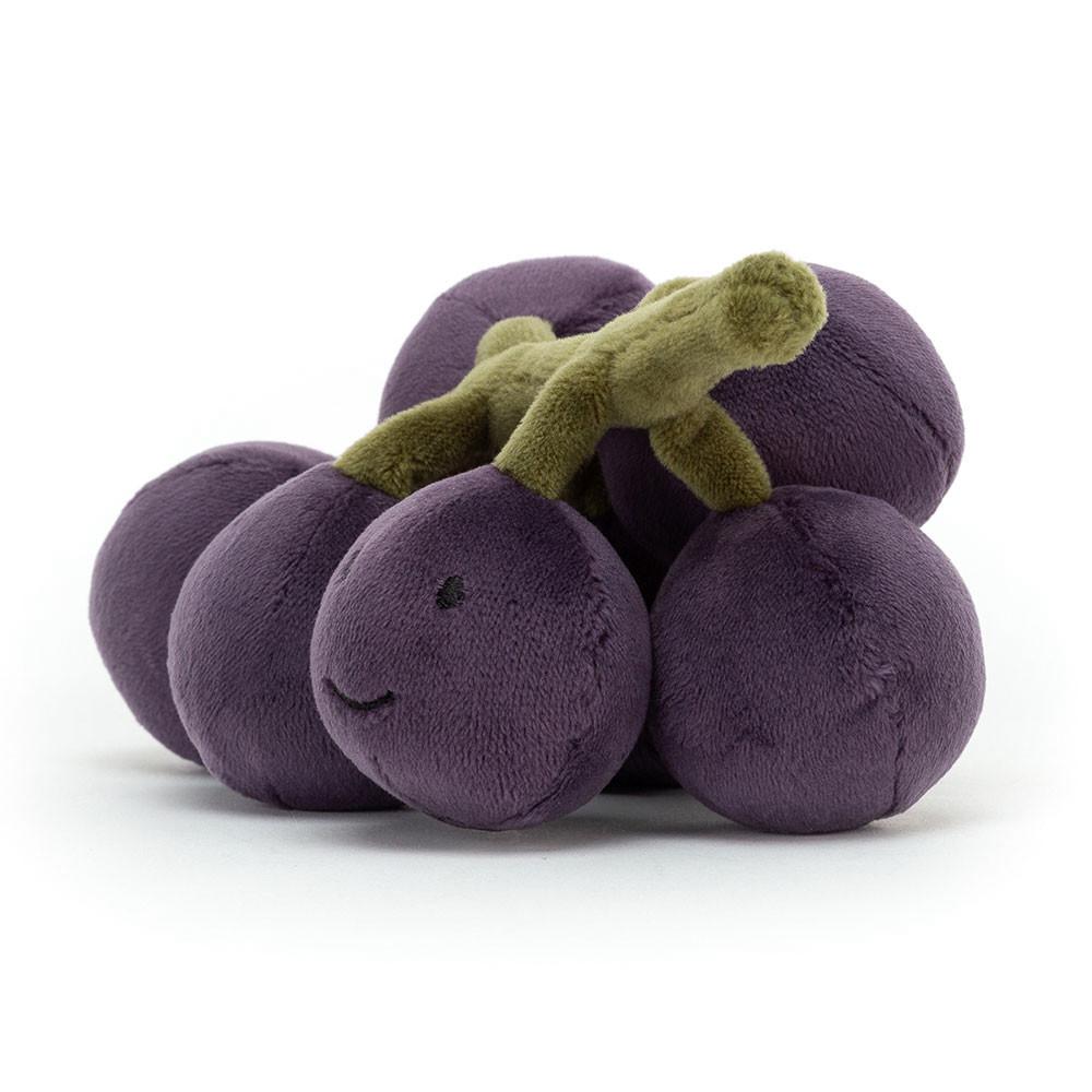 Nourriture Jellycat Peluche Amuseables Fabulous Fruit Grapes,17cm x 9cm x 9cm Violette | 03748-IJGS