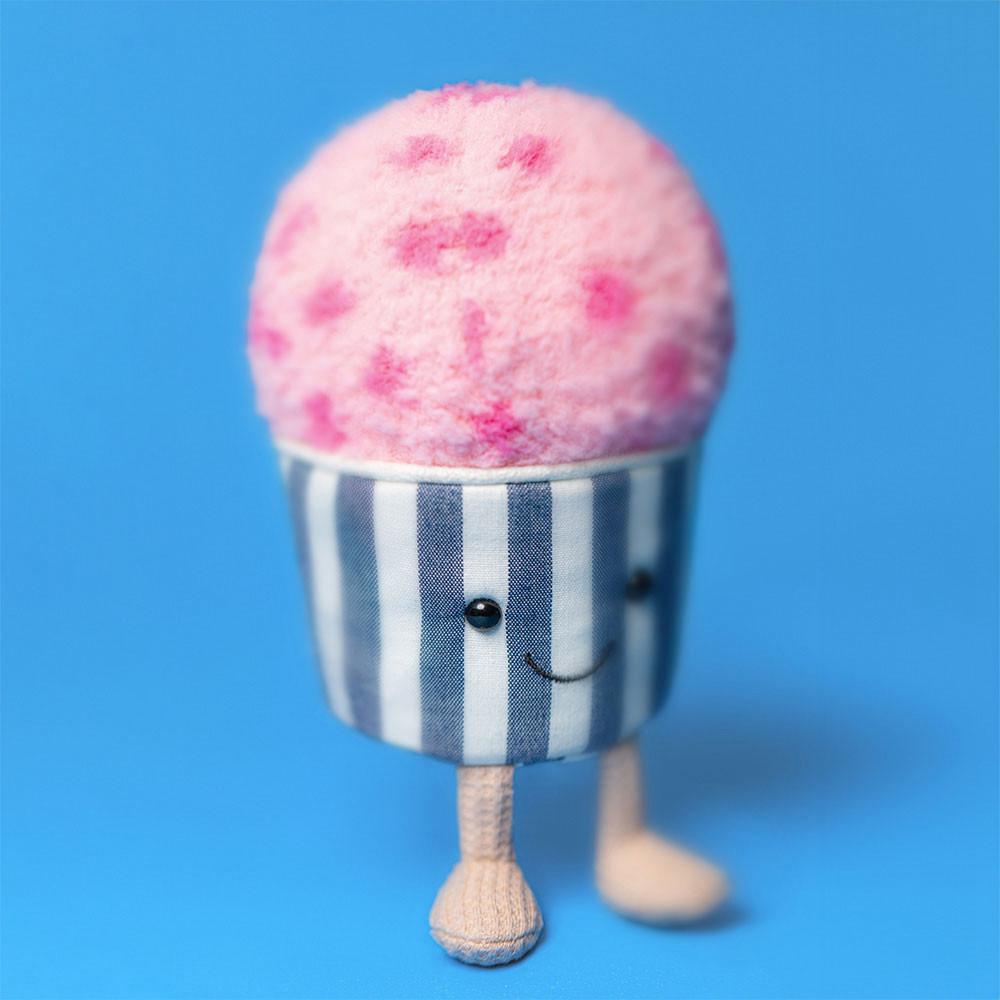 Nourriture Jellycat Peluche Amuseables Gelato,16cm x 7cm x 8cm Rose | 78520-QDYV