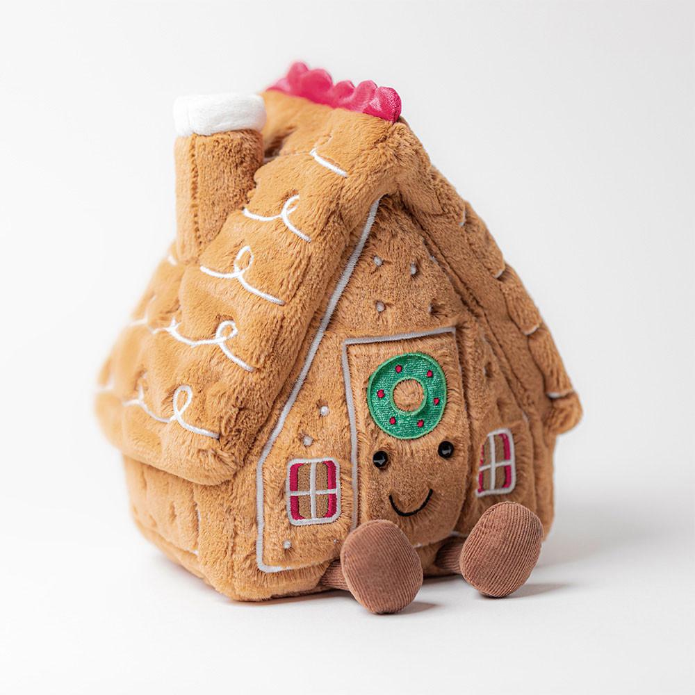 Nourriture Jellycat Peluche Amuseables Gingerbread House,22cm x 18cm x 14cm Marron | 27139-AZGL