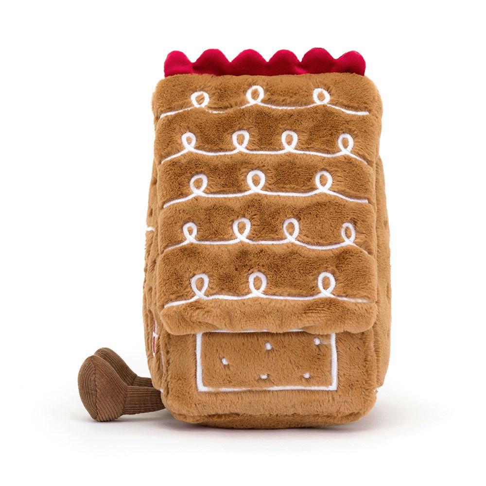 Nourriture Jellycat Peluche Amuseables Gingerbread House,22cm x 18cm x 14cm Marron | 27139-AZGL