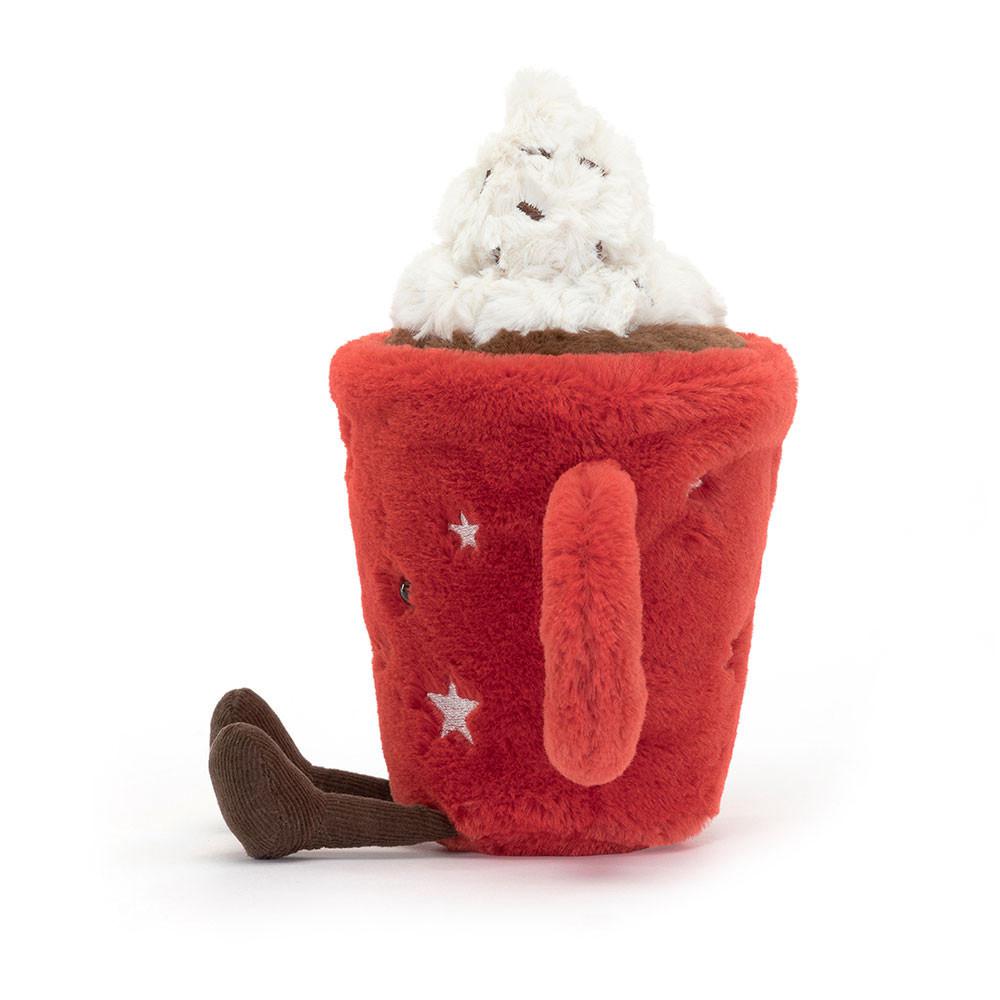 Nourriture Jellycat Peluche Amuseables Hot Chocolate,24cm x 9cm x 8cm Rouge | 17460-TMXH