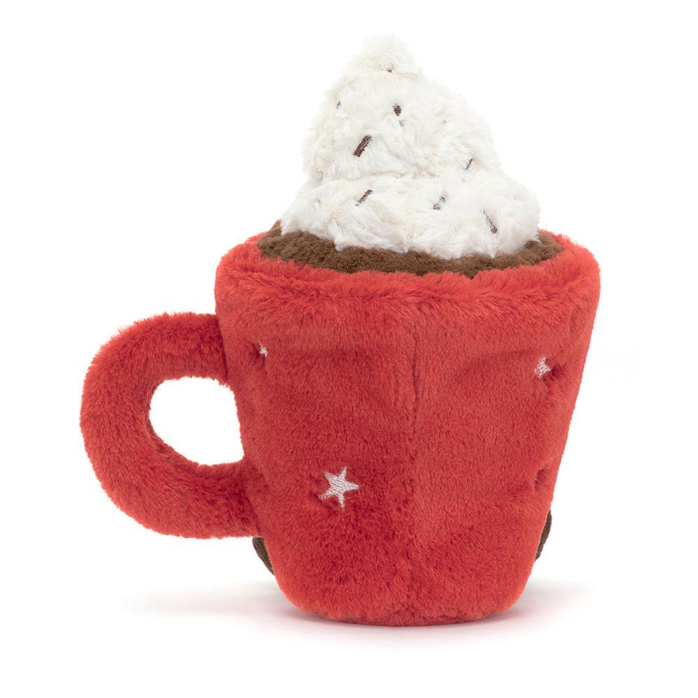 Nourriture Jellycat Peluche Amuseables Hot Chocolate,24cm x 9cm x 8cm Rouge | 17460-TMXH