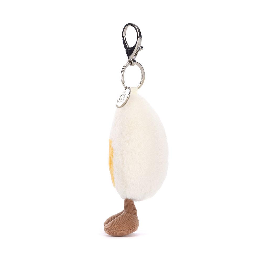 Nourriture Jellycat Peluche Amuseables Happy Boiled Egg,18cm x 7cm x 3cm Blanche | 43196-VSGL