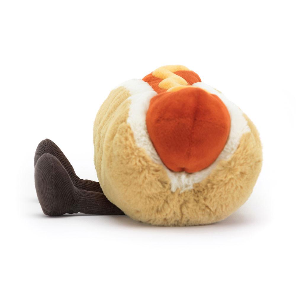 Nourriture Jellycat Peluche Amuseables Hot Dog,11cm x 25cm x 8cm Beige | 81923-IYZX