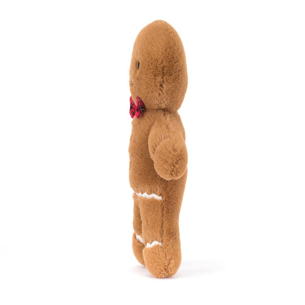 Nourriture Jellycat Peluche Amuseables Jolly Gingerbread Fred,20cm x 6cm x 3cm Marron | 54098-YDRA