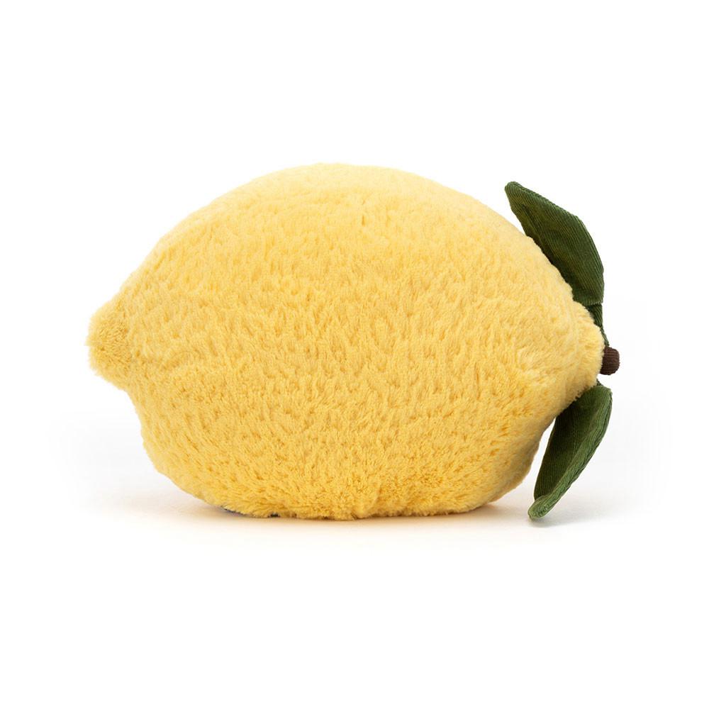 Nourriture Jellycat Peluche Amuseables Lemon,20cm x 25cm x 13cm Jaune | 21958-ACOJ