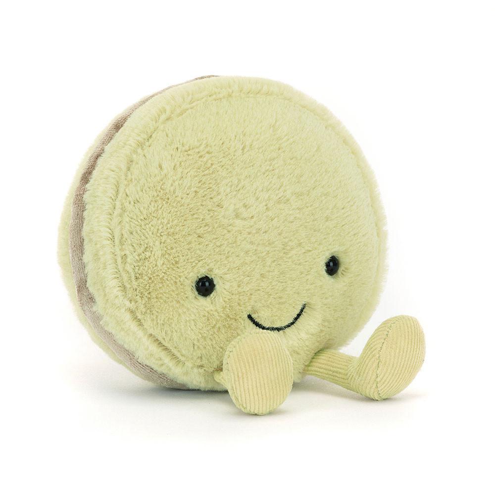 Nourriture Jellycat Peluche Amuseables Max Macaron,12cm x 10cm x 5cm Vert | 90763-MWXC
