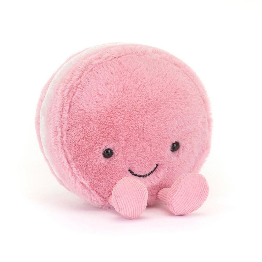Nourriture Jellycat Peluche Amuseables Mia Macaron,12cm x 10cm x 5cm Rose | 23098-YBCE