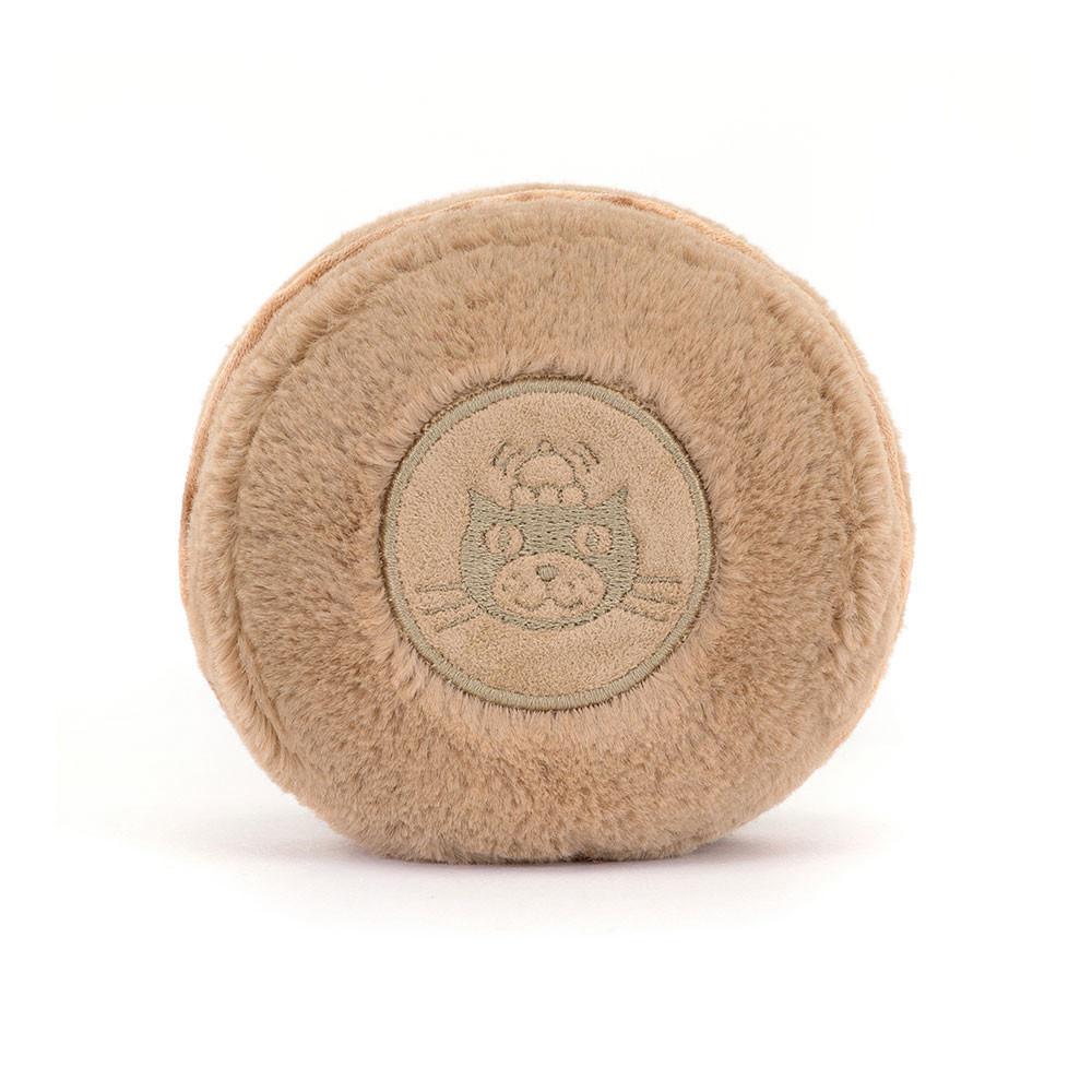 Nourriture Jellycat Peluche Amuseables Mona Macaron,12cm x 10cm x 5cm Marron | 06932-VZBS