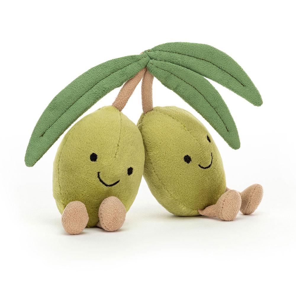 Nourriture Jellycat Peluche Amuseables Olives,12cm x 13cm x 4cm Vert | 73065-GBCS