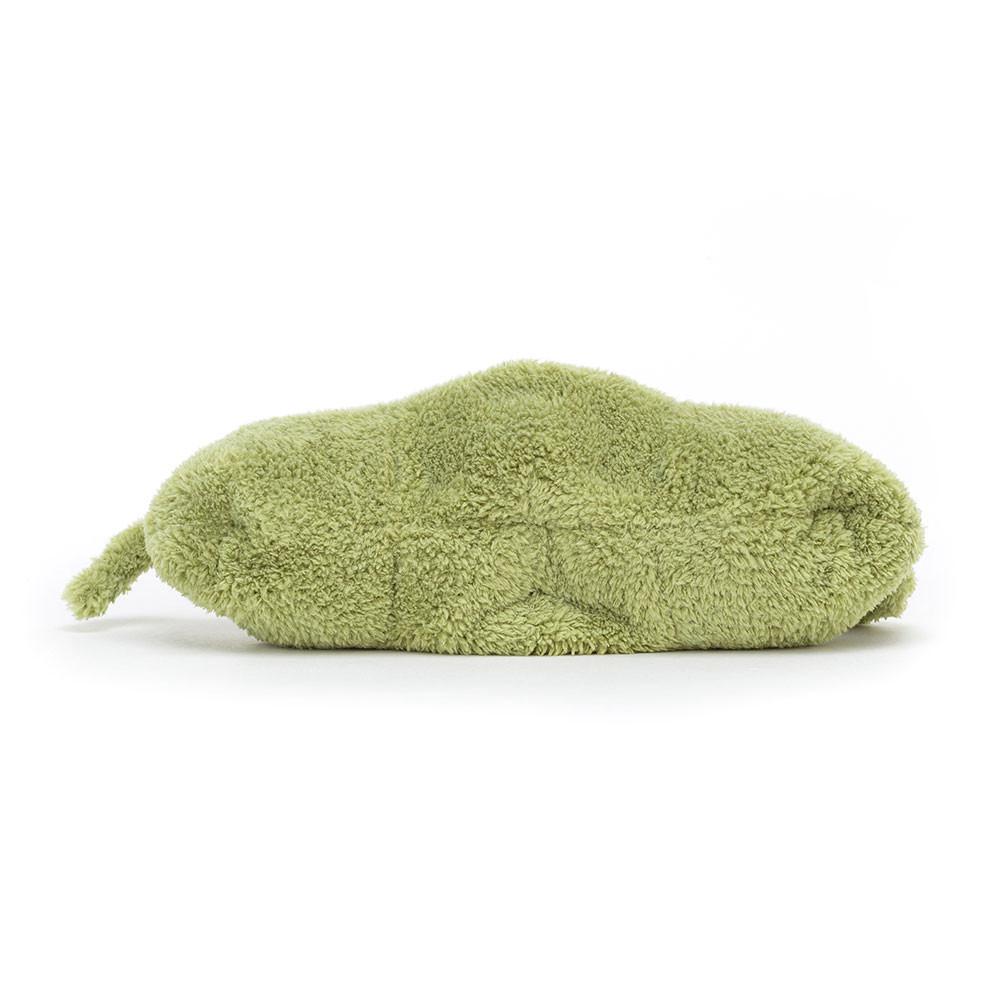 Nourriture Jellycat Peluche Amuseables Pea in a Pod,11cm x 26cm x 10cm Vert | 20631-PNBI