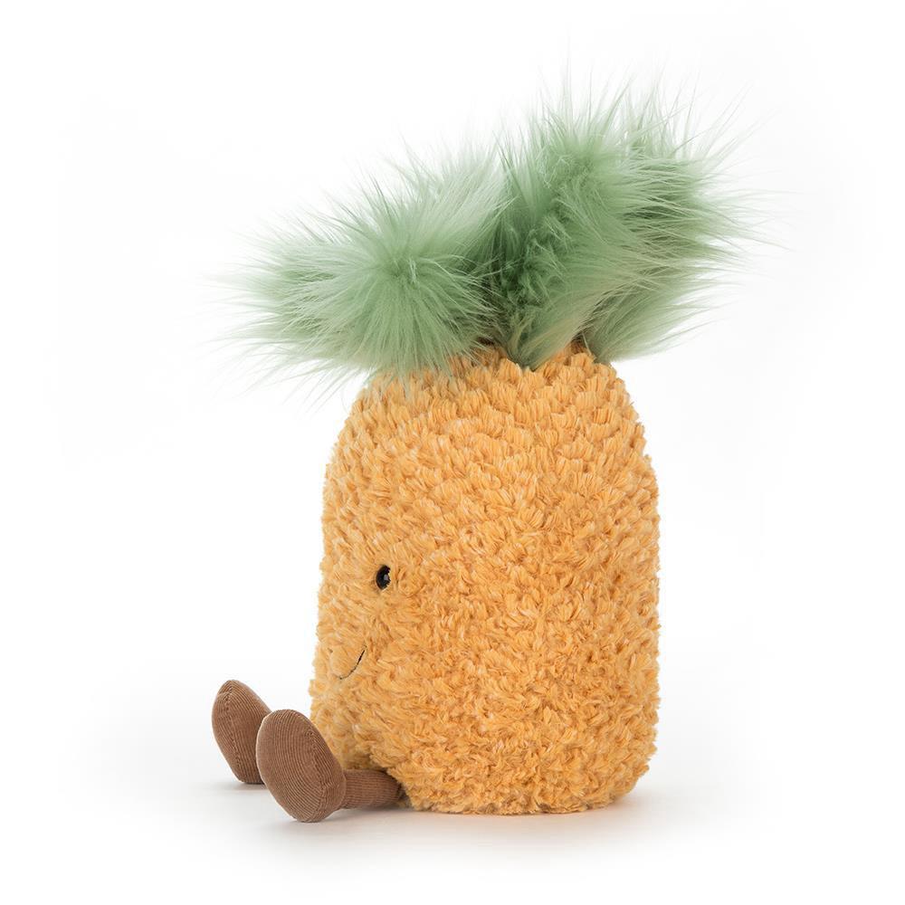 Nourriture Jellycat Peluche Amuseables Pineapple,28cm x 15cm x 13cm Jaune | 45632-YUNW