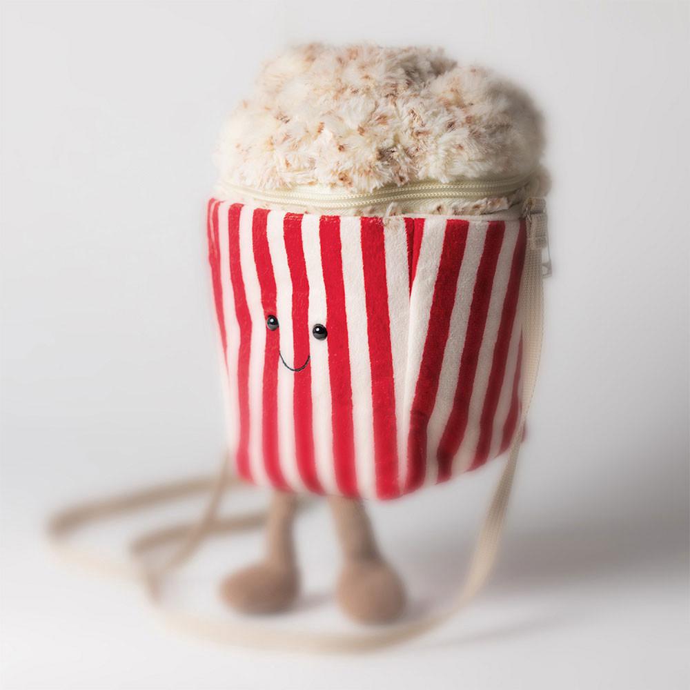 Nourriture Jellycat Peluche Amuseables Popcorn,19cm x 12cm x 12cm Rouge | 06257-TZMH