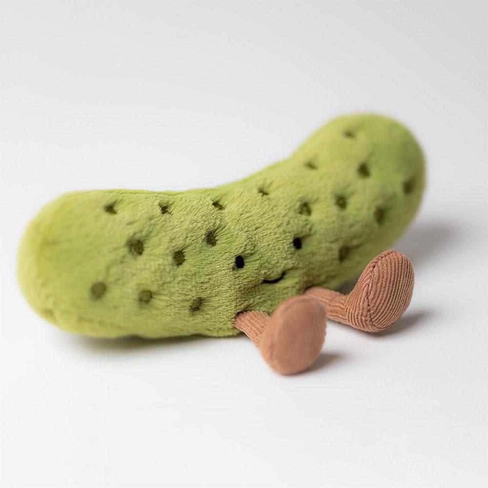 Nourriture Jellycat Peluche Amuseables Pickle,8cm x 15cm x 4cm Vert | 21306-VDLH