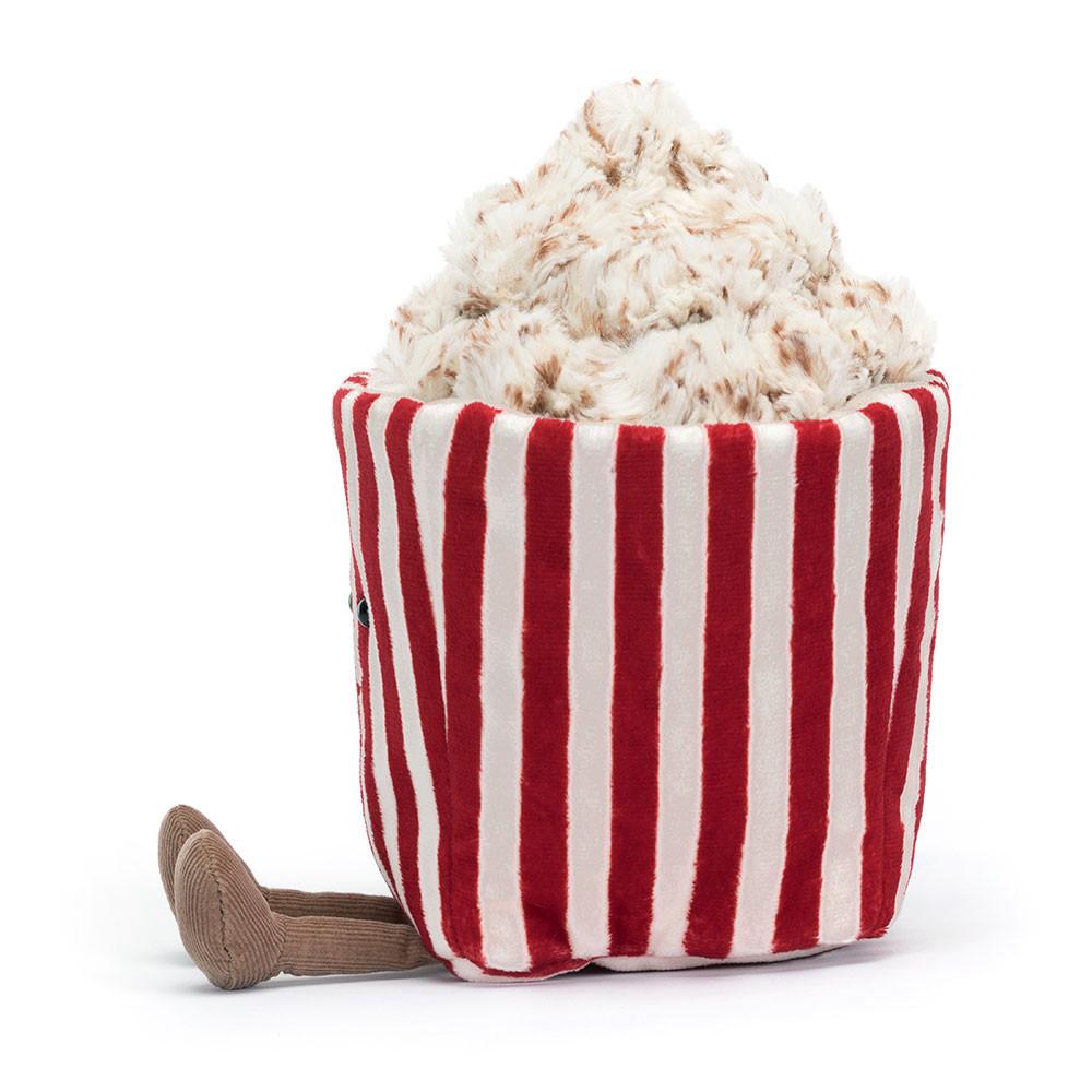 Nourriture Jellycat Peluche Amuseables Popcorn,22cm x 12cm x 12cm Rouge | 10327-VQSL