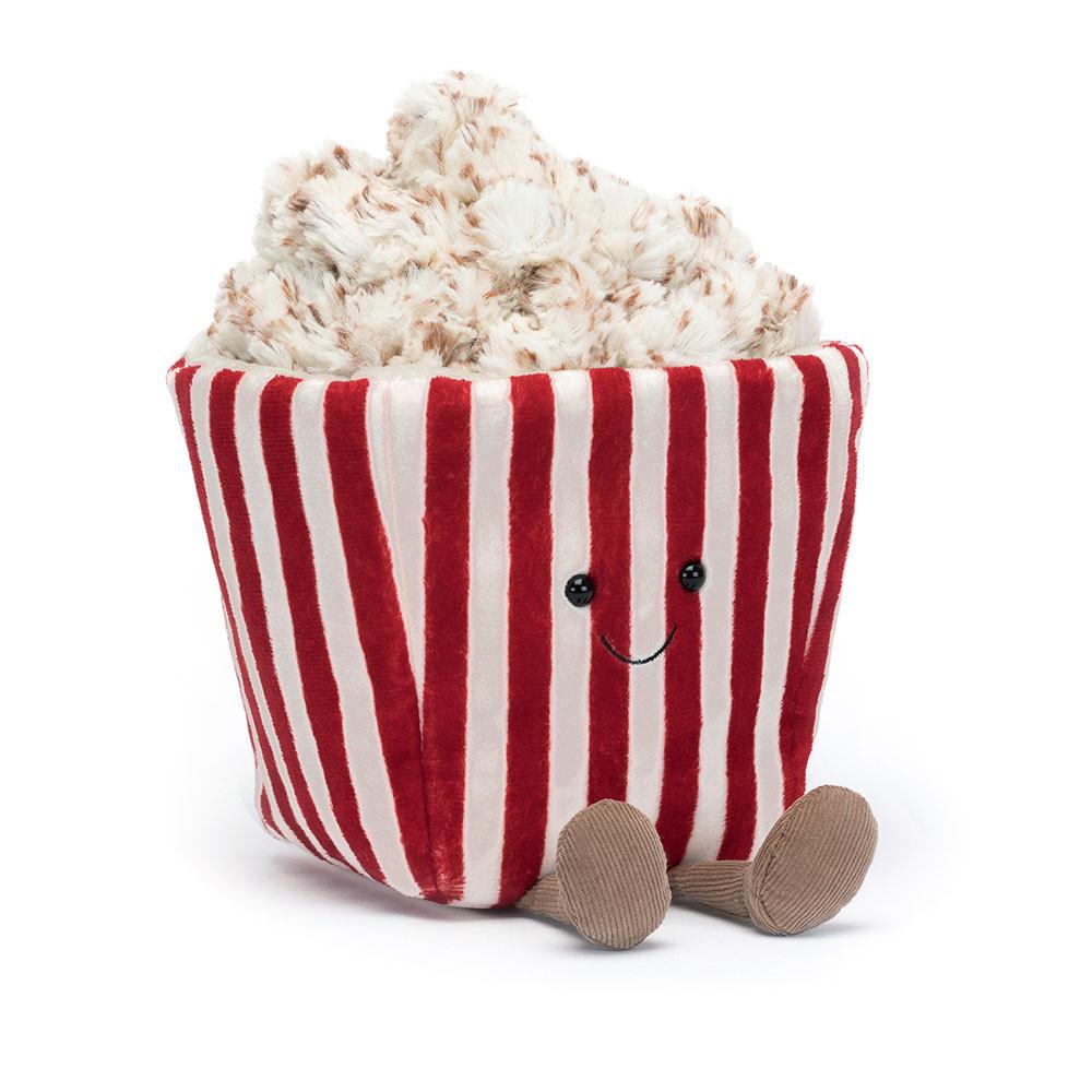 Nourriture Jellycat Peluche Amuseables Popcorn,22cm x 12cm x 12cm Rouge | 10327-VQSL