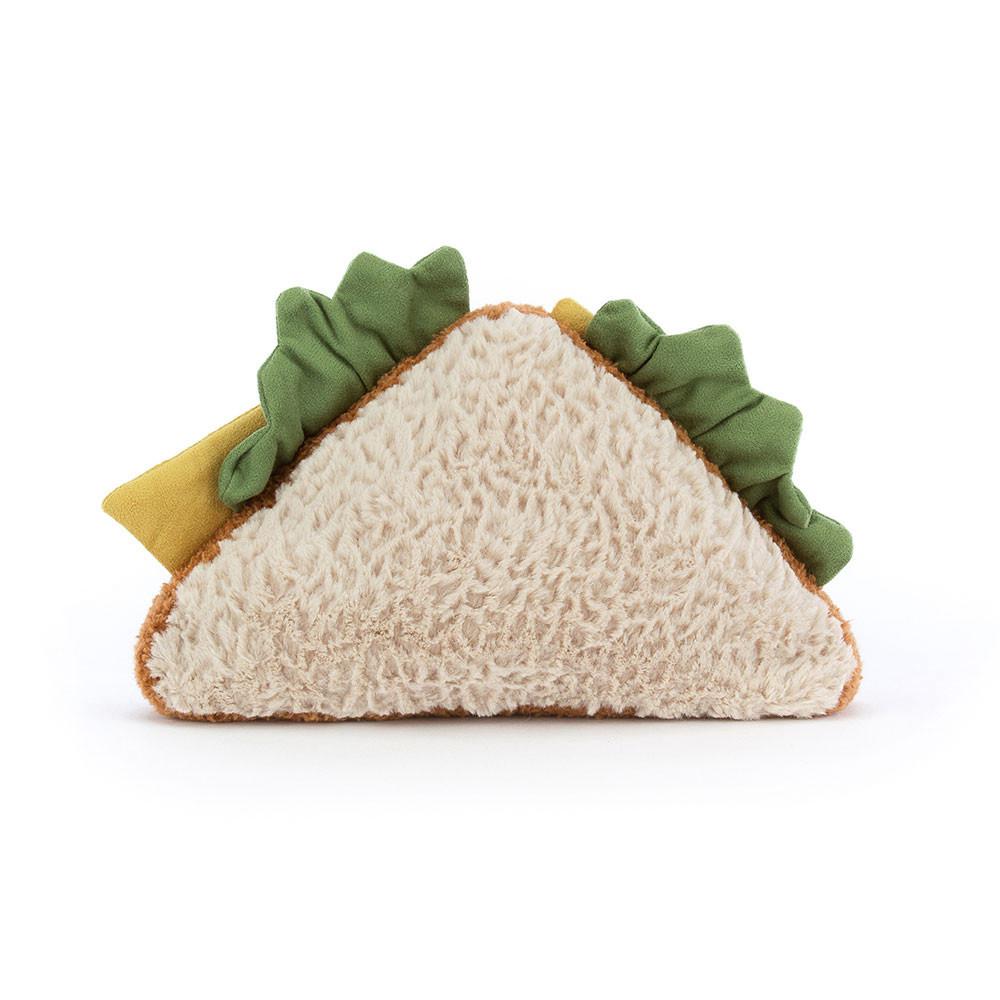 Nourriture Jellycat Peluche Amuseables Sandwich,18cm x 25cm x 7cm Beige | 65019-GYVR