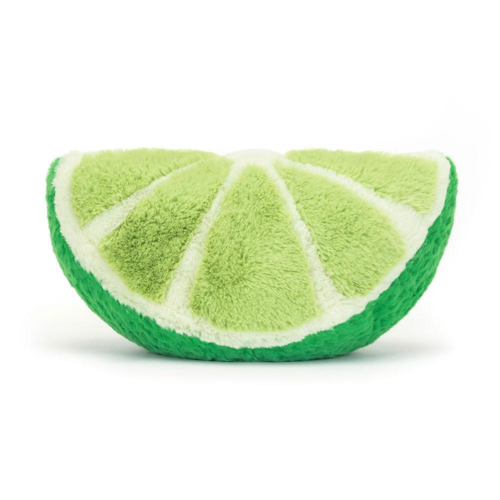 Nourriture Jellycat Peluche Amuseables Slice of Lime,18cm x 25cm x 11cm Vert | 85729-SVQA
