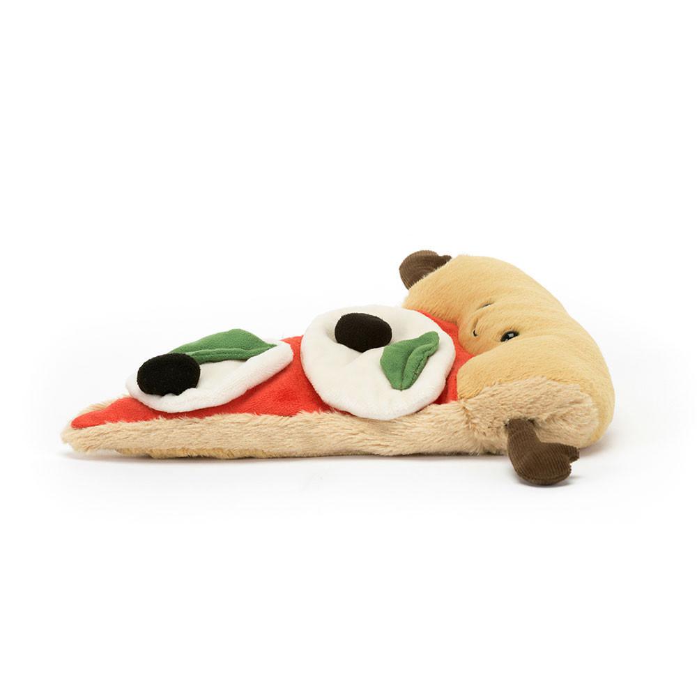 Nourriture Jellycat Peluche Amuseables Slice of Pizza,23cm x 19cm x 5cm Beige | 76120-ISHP