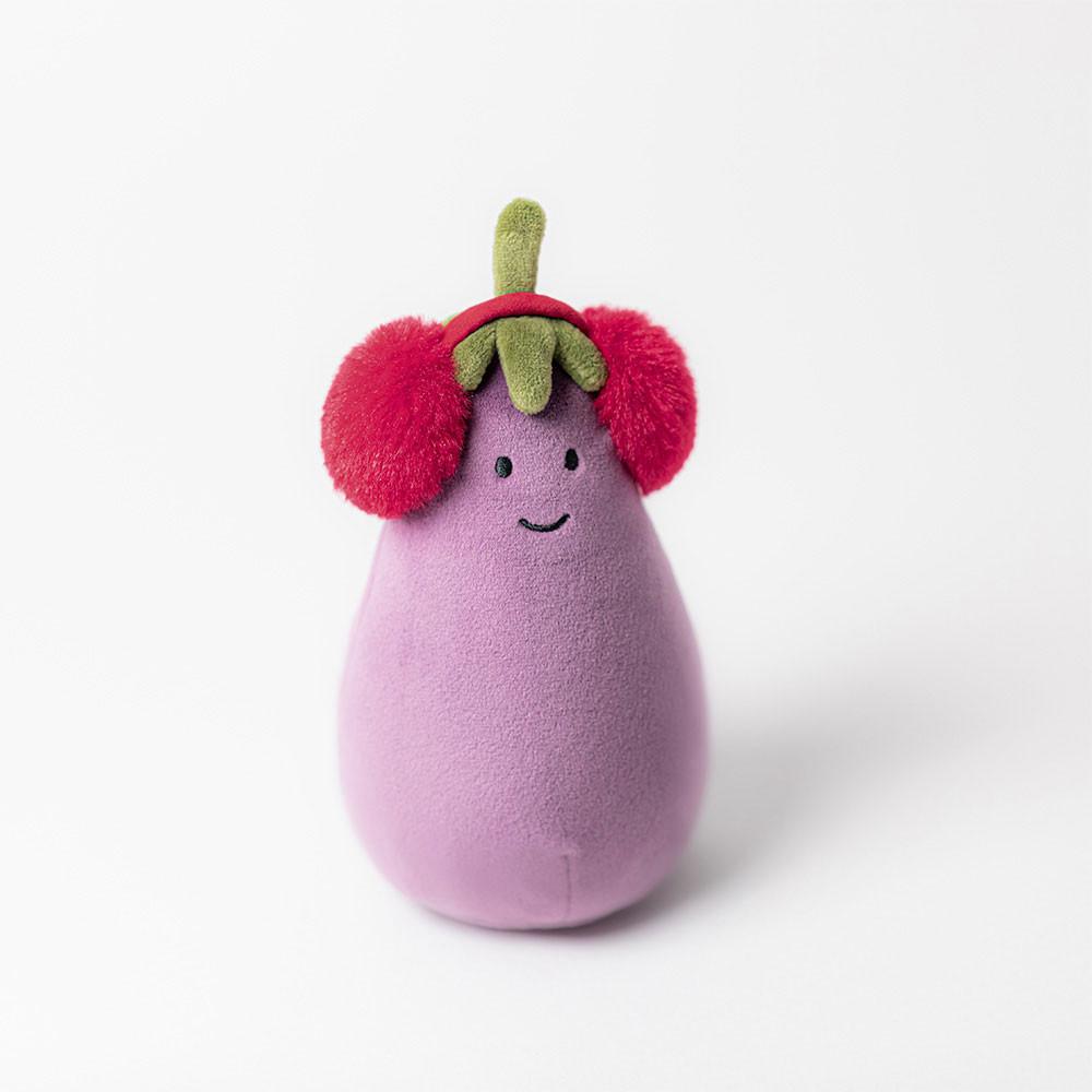 Nourriture Jellycat Peluche Amuseables Toastie Vivacious Aubergine,16cm x 9cm x 8cm Violette | 90476-OXJU
