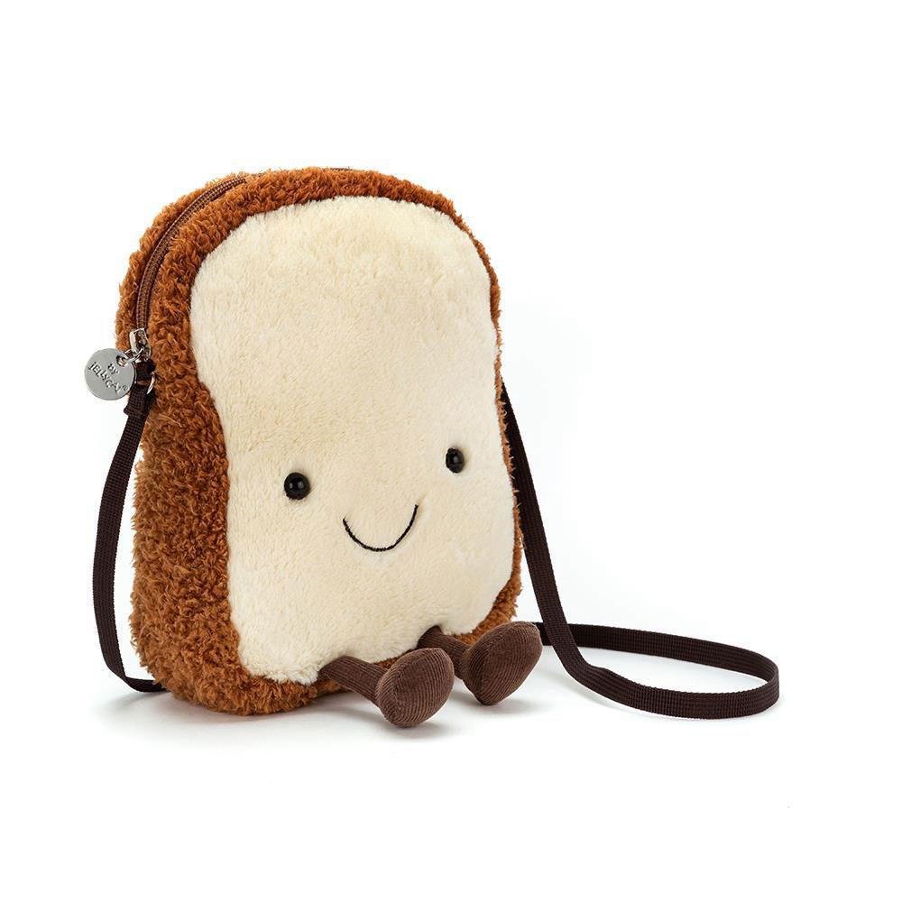 Nourriture Jellycat Peluche Amuseables Toast,23cm x 17cm x 6cm Marron | 23879-LBCJ