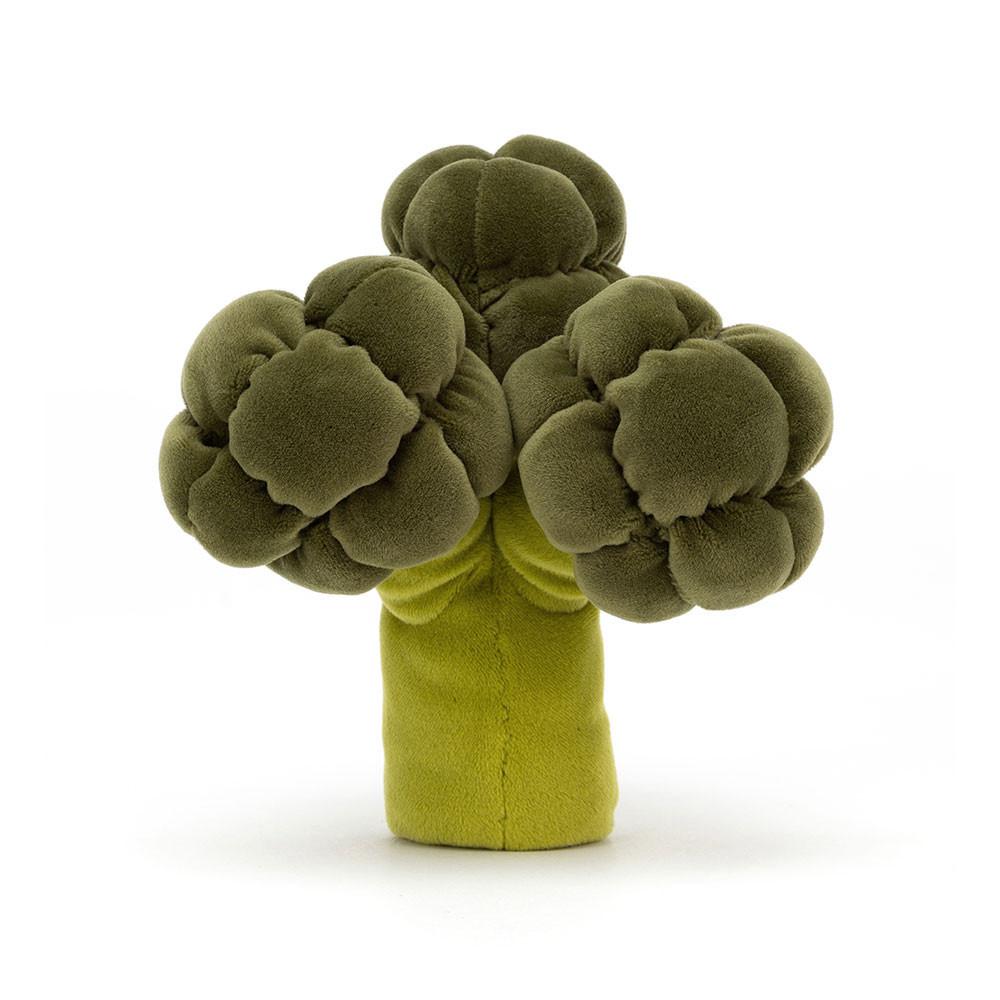 Nourriture Jellycat Peluche Amuseables Vivacious Vegetable Broccoli,16cm x 13cm x 13cm Vert | 05231-DJON