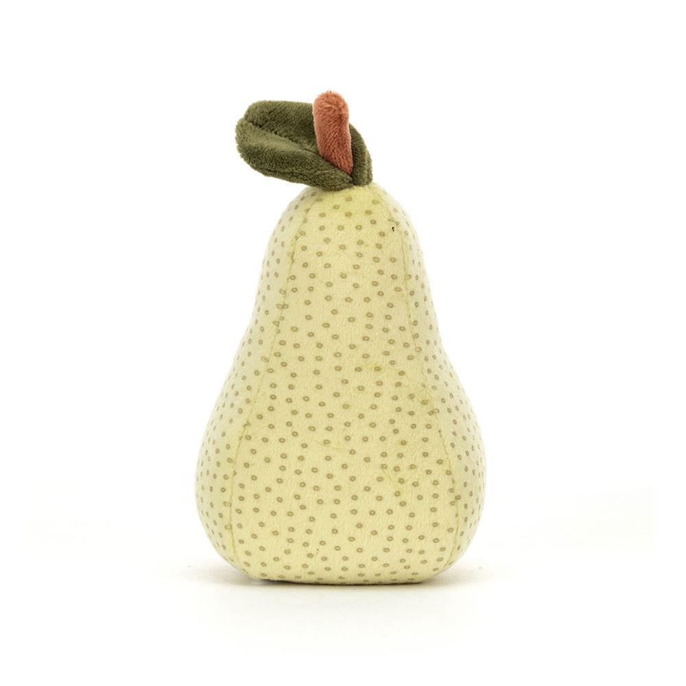 Nourriture Jellycat Peluche Fabulous Fruit Pear,11cm x 7cm x 7cm Vert | 67129-IFED