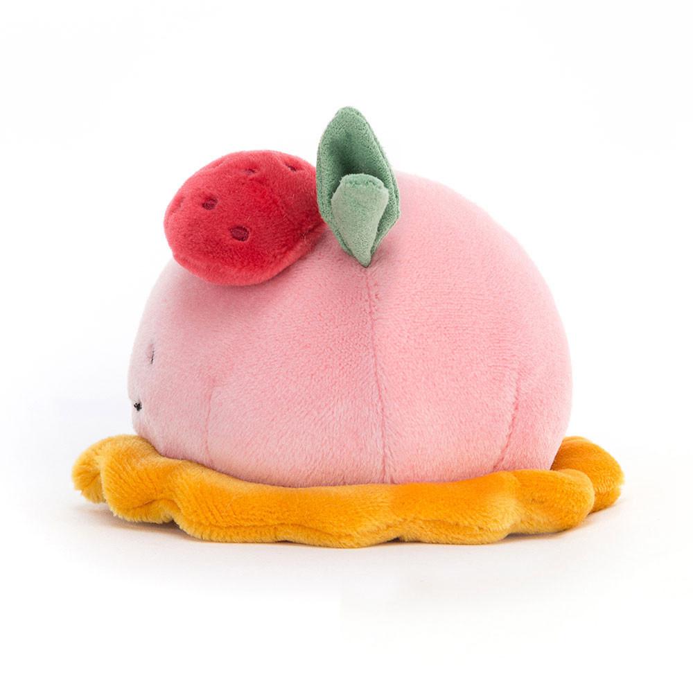Nourriture Jellycat Peluche Pretty Patisserie Dome Framboise,6cm x 11cm x 10cm Rose | 56719-UIJD