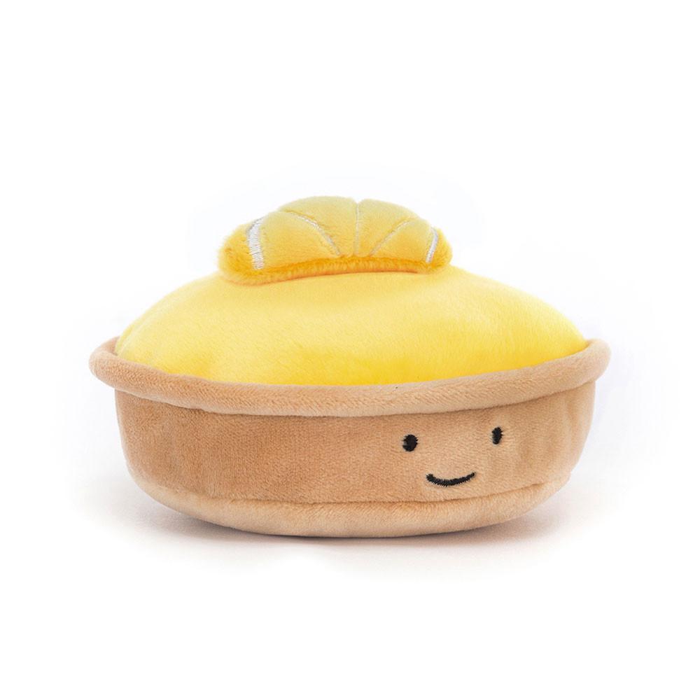 Nourriture Jellycat Peluche Pretty Patisserie Tarte Au Citron,7cm x 10cm x 8cm Jaune | 85021-IZBG