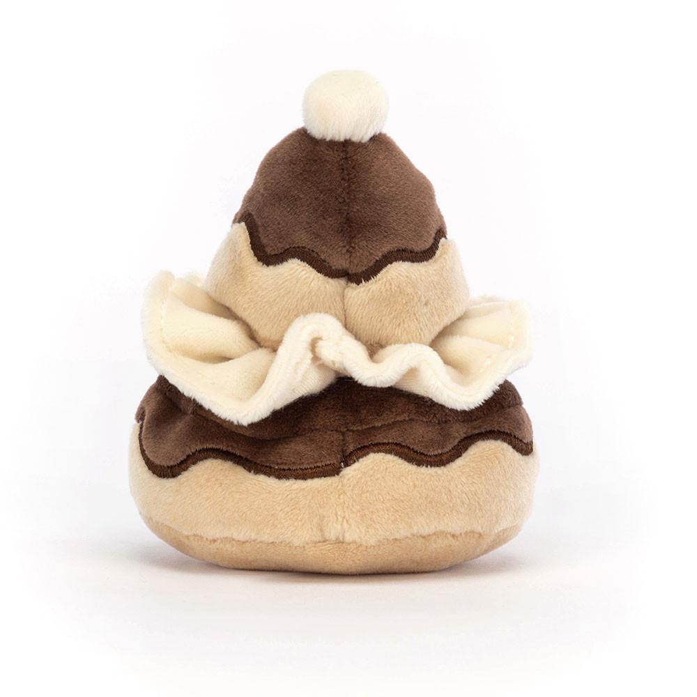 Nourriture Jellycat Peluche Pretty Patisserie Religieuse,9cm x 8cm x 7cm Beige | 34528-AYLT