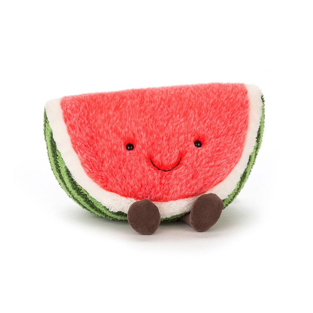Nourriture Jellycat Peluche RetiAmuseables Watermelon,18cm x 25cm x 17cm Rose | 54178-ZDXB