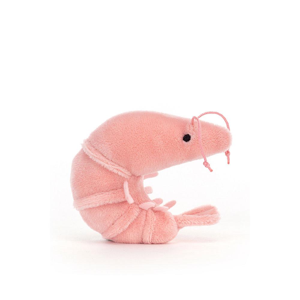 Nourriture Jellycat Peluche Sensational Seafood Shrimp,6cm x 3cm x 7cm Rose | 36718-ESRW