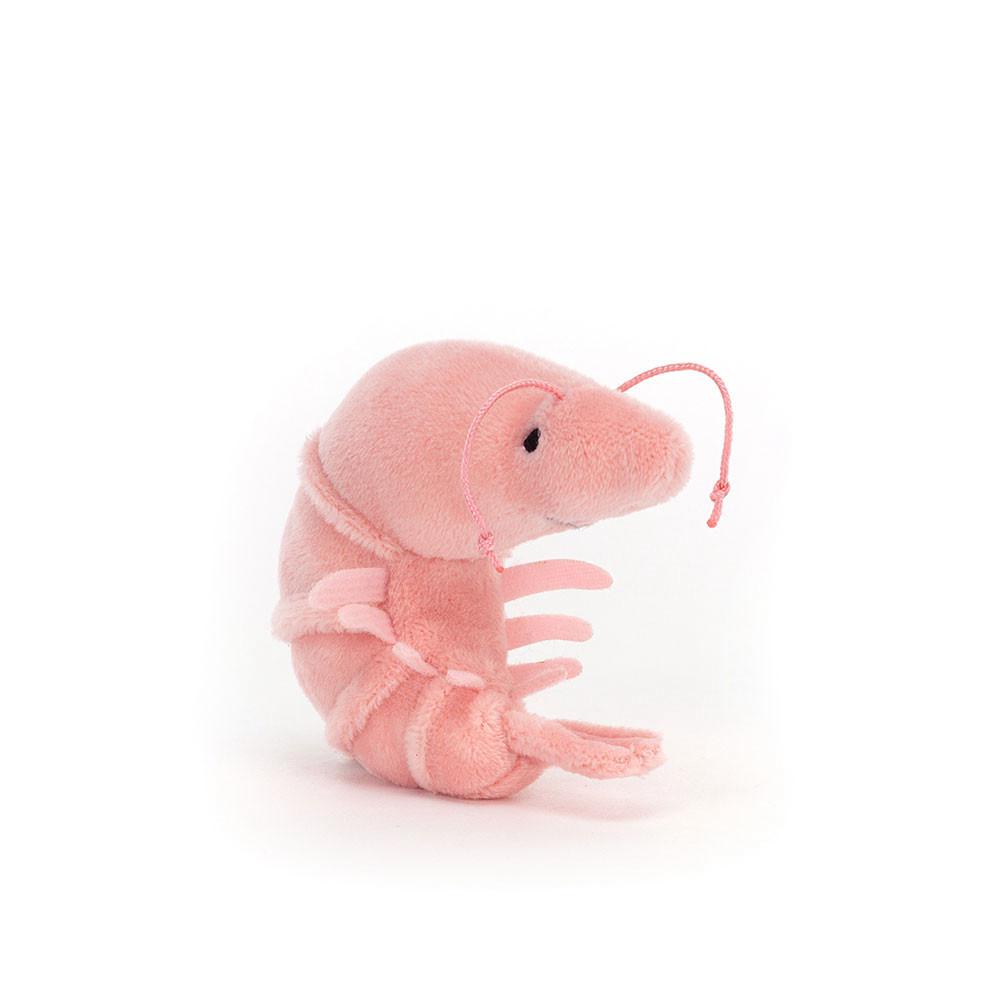 Nourriture Jellycat Peluche Sensational Seafood Shrimp,6cm x 3cm x 7cm Rose | 36718-ESRW
