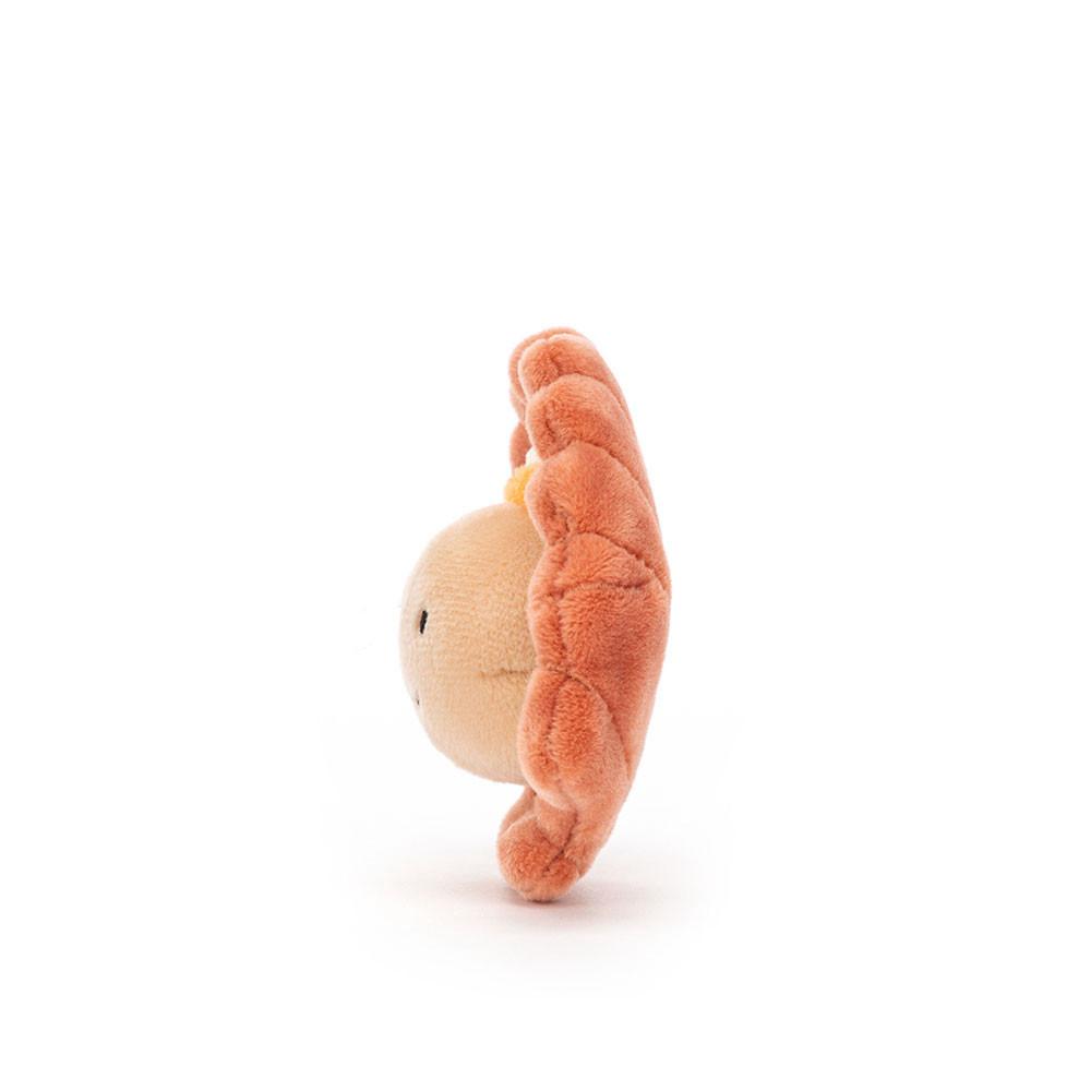 Nourriture Jellycat Peluche Sensational Seafood Scallop,9cm x 11cm x 4cm Marron | 36504-AXEH