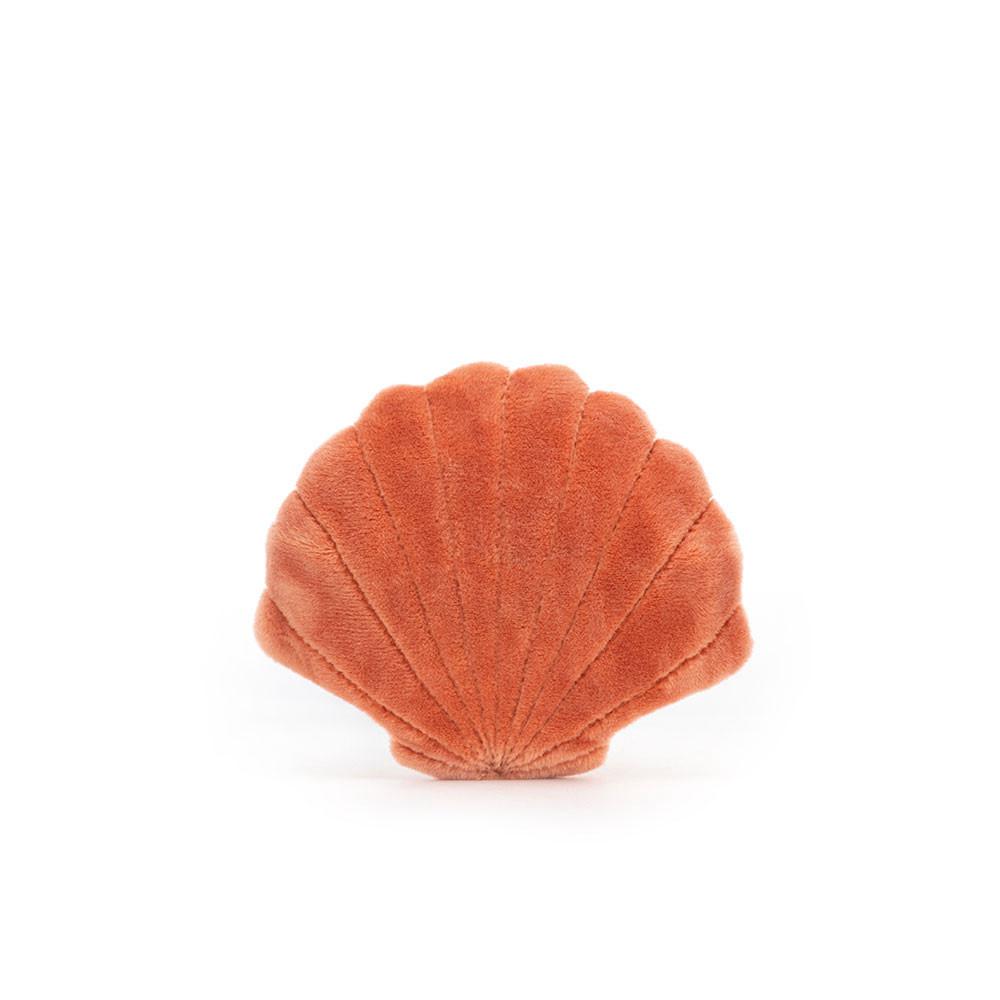 Nourriture Jellycat Peluche Sensational Seafood Scallop,9cm x 11cm x 4cm Marron | 36504-AXEH