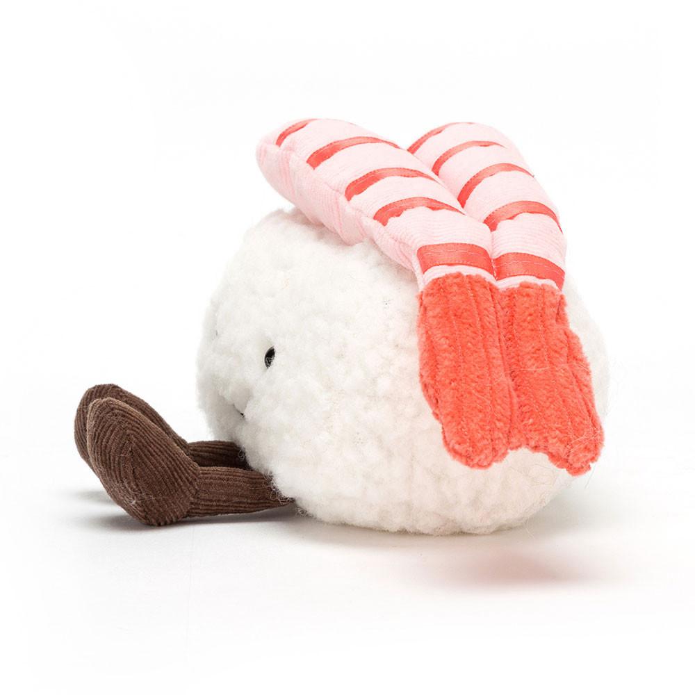 Nourriture Jellycat Peluche Silly Sushi Nigiri,11cm x 11cm x 7cm Blanche | 81763-CNZJ