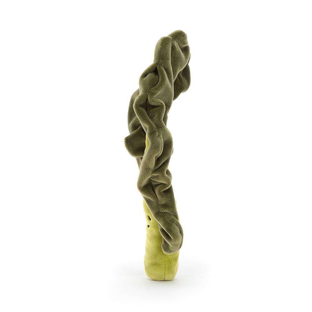 Nourriture Jellycat Peluche Vivacious Vegetable Kale Leaf,22cm x 7cm x 3cm Vert | 39108-PXYA