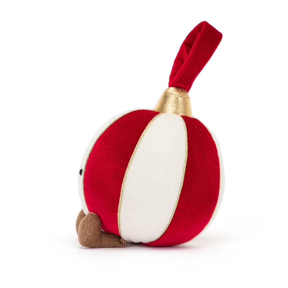 Objets Jellycat Peluche Amuseables Bauble,16cm x 12cm x 12cm Rouge | 04217-MVLS