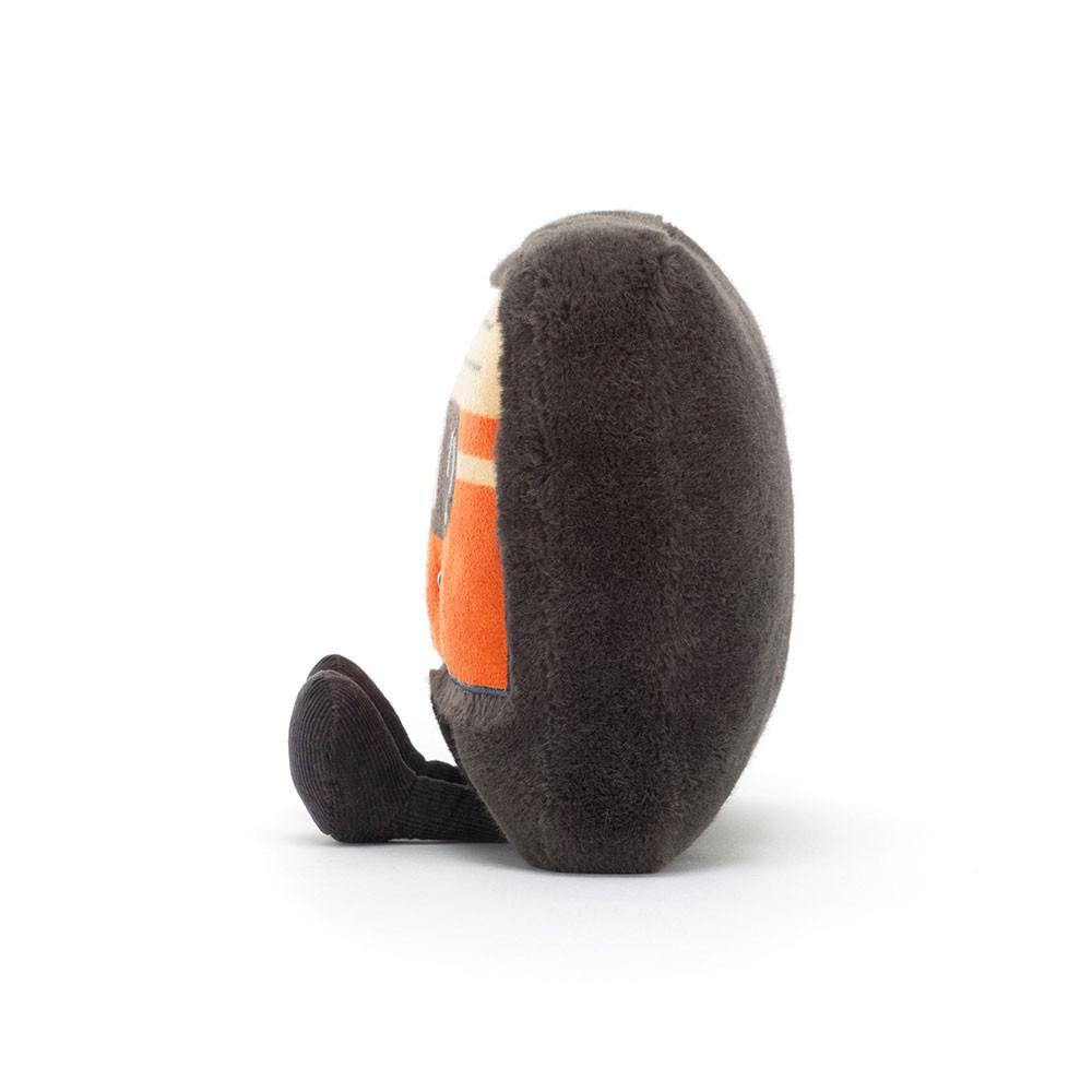 Objets Jellycat Peluche Amuseables Cassette Tape,20cm x 18cm x 7cm Noir | 08937-DJRX