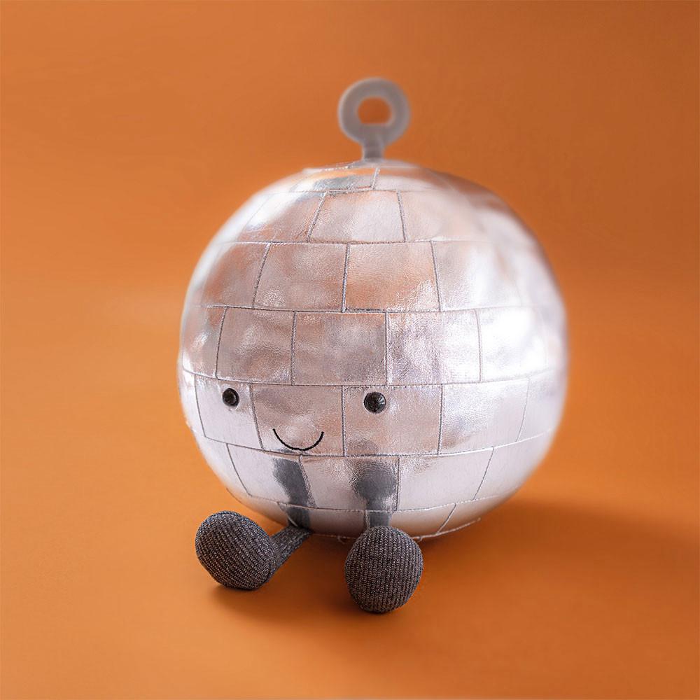 Objets Jellycat Peluche Amuseables Disco Ball,30cm x 24cm x 23cm Grise | 63157-NZDE